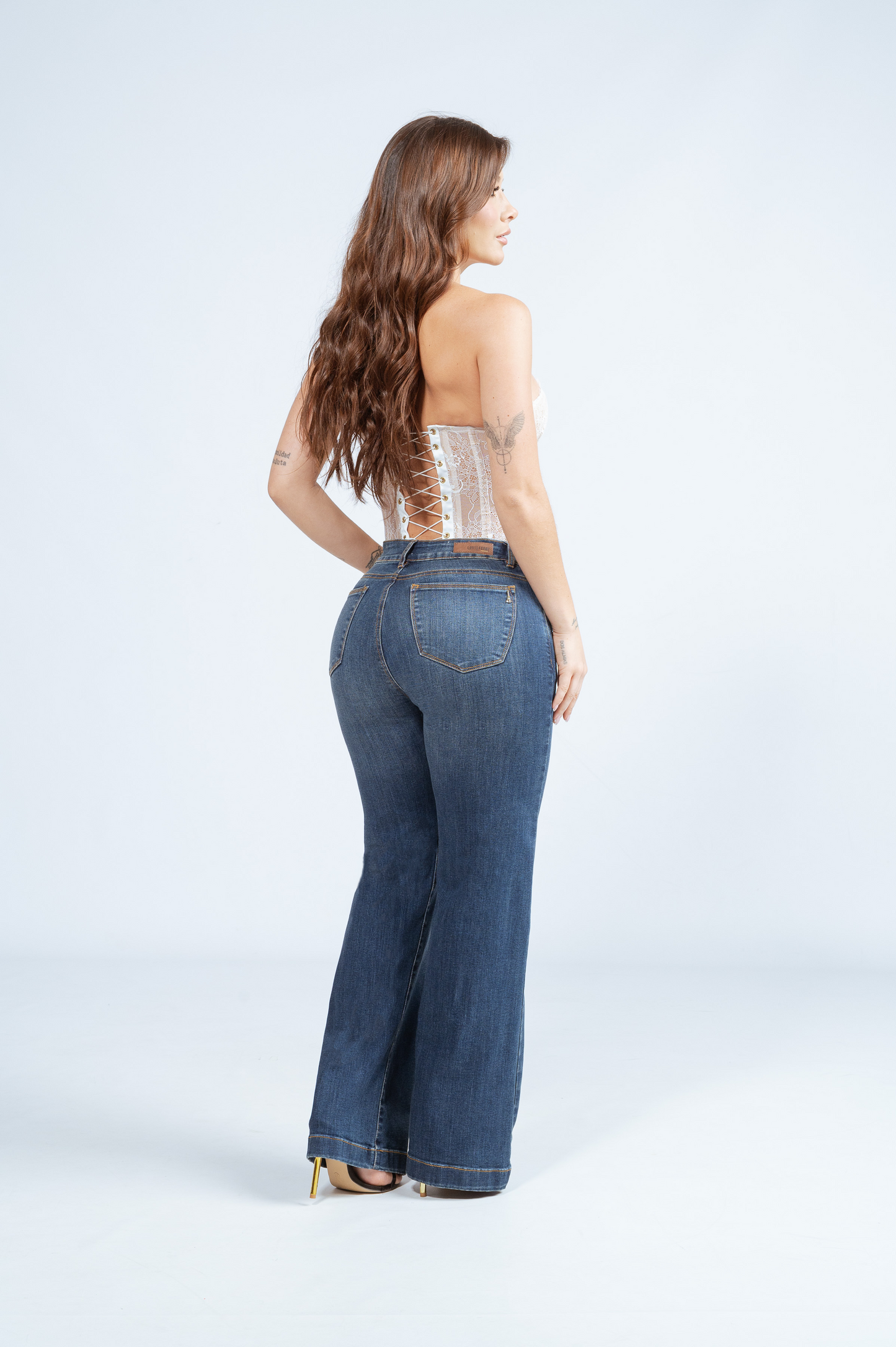JEANS BOTA CAMPANA REF. 2035