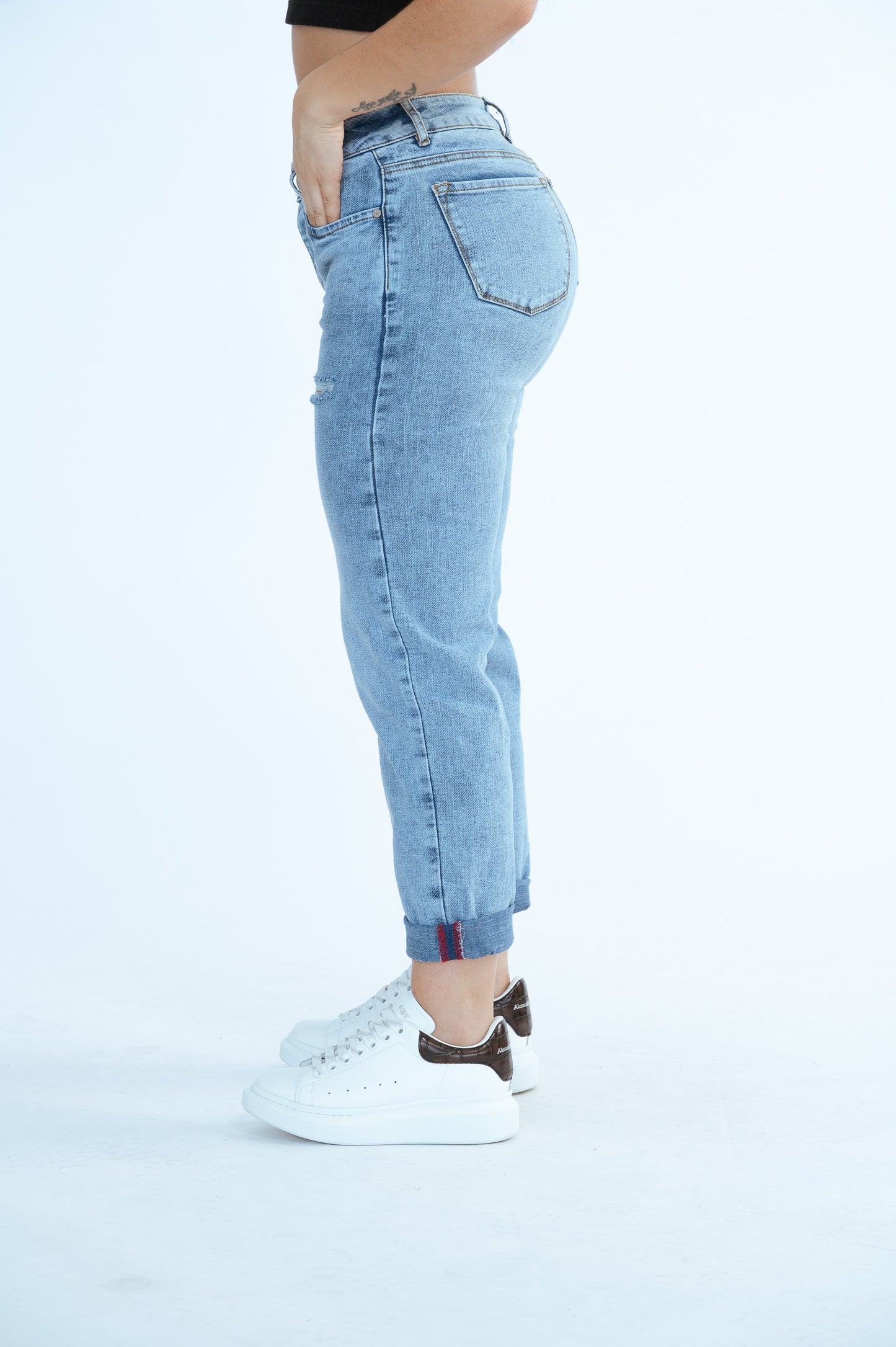 Mom fit REF. 2042 - Azul