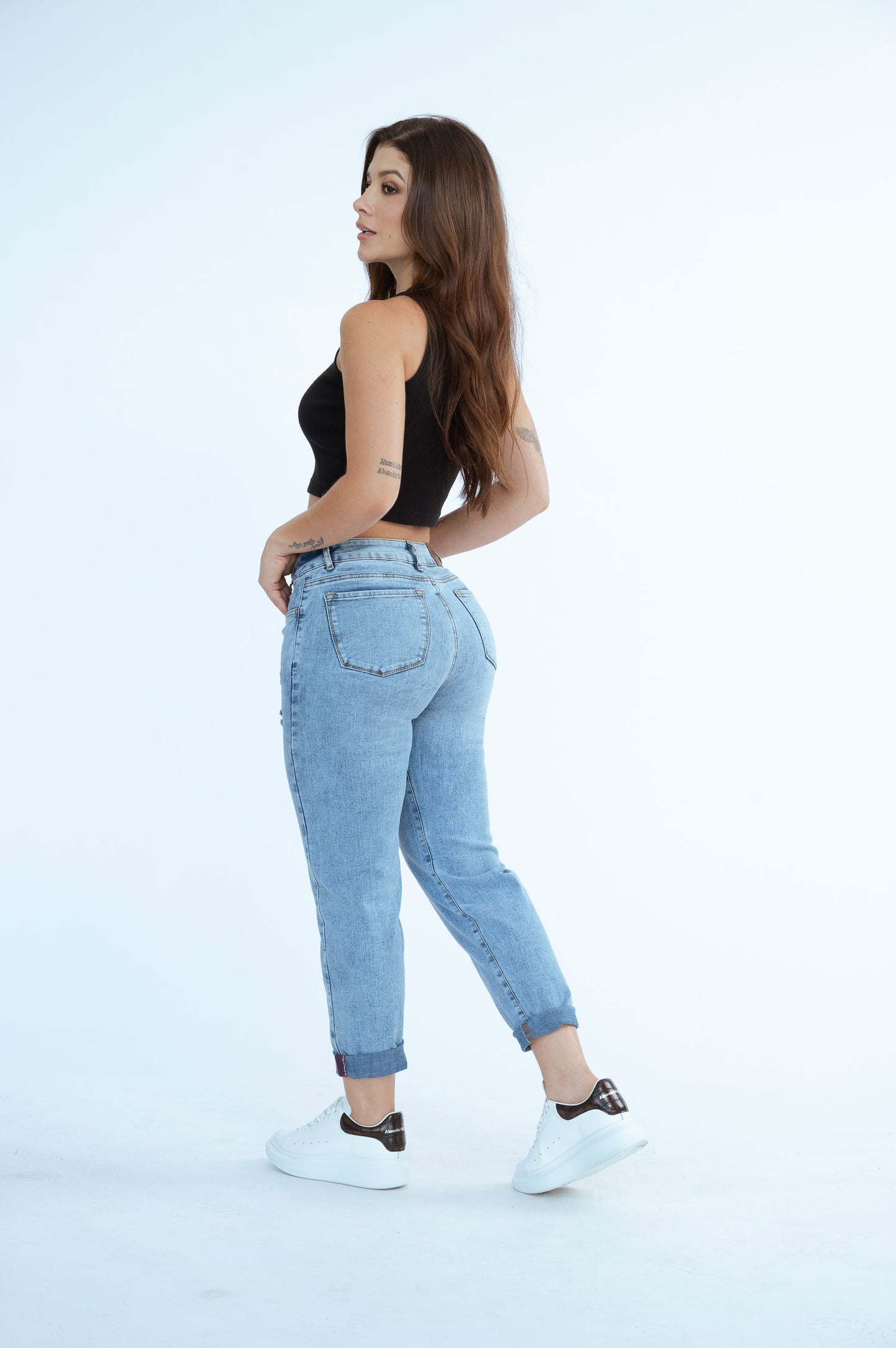 Mom fit REF. 2042 - Azul