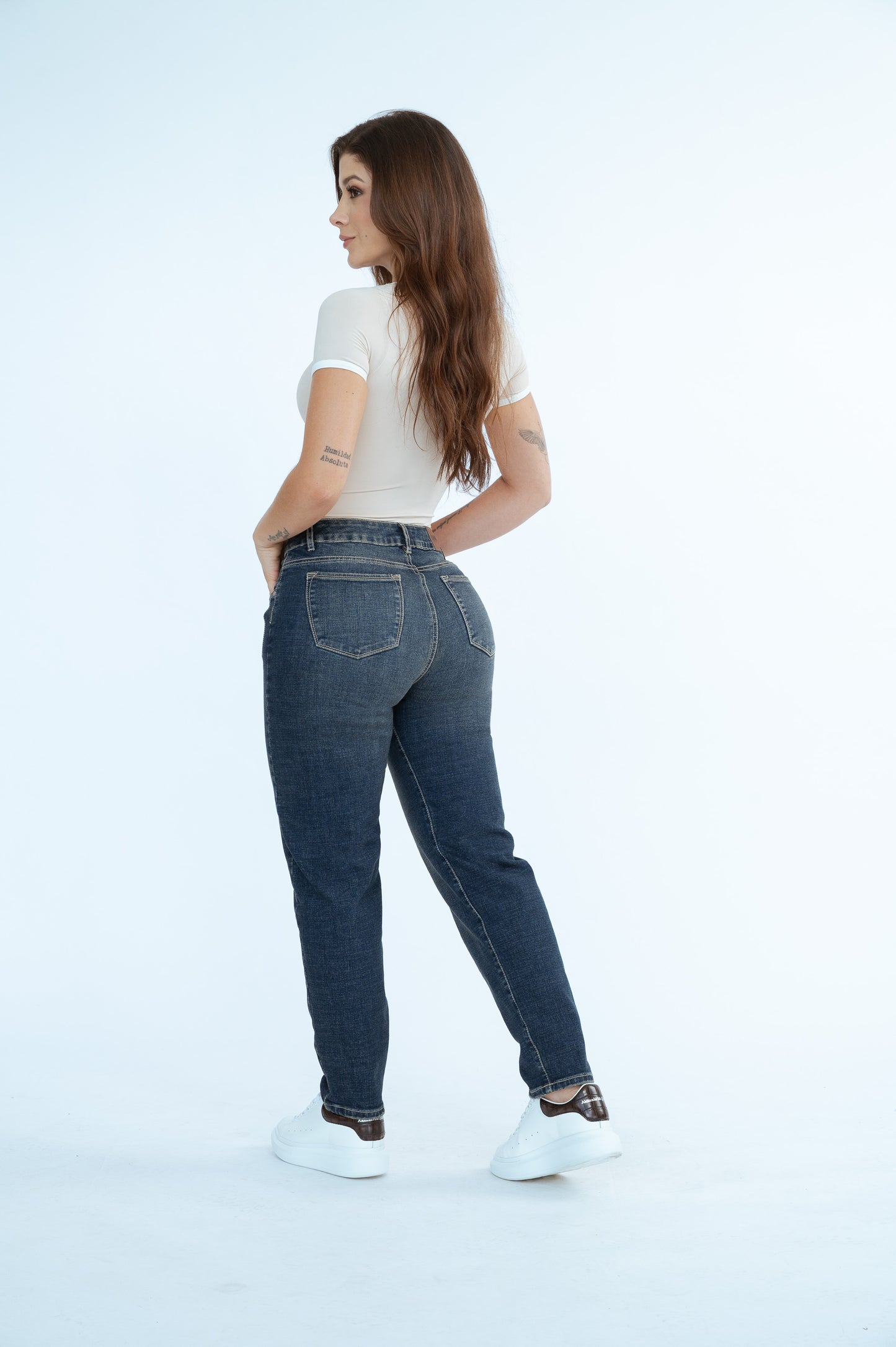 Mom fit REF. 2045 - Azul