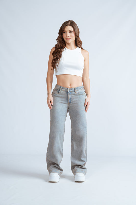 JEANS MOM FLARE REF. 2048