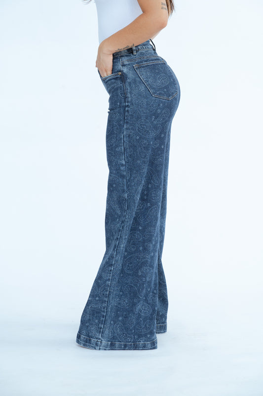 Jeans palazzo REF. 2069 - Azul