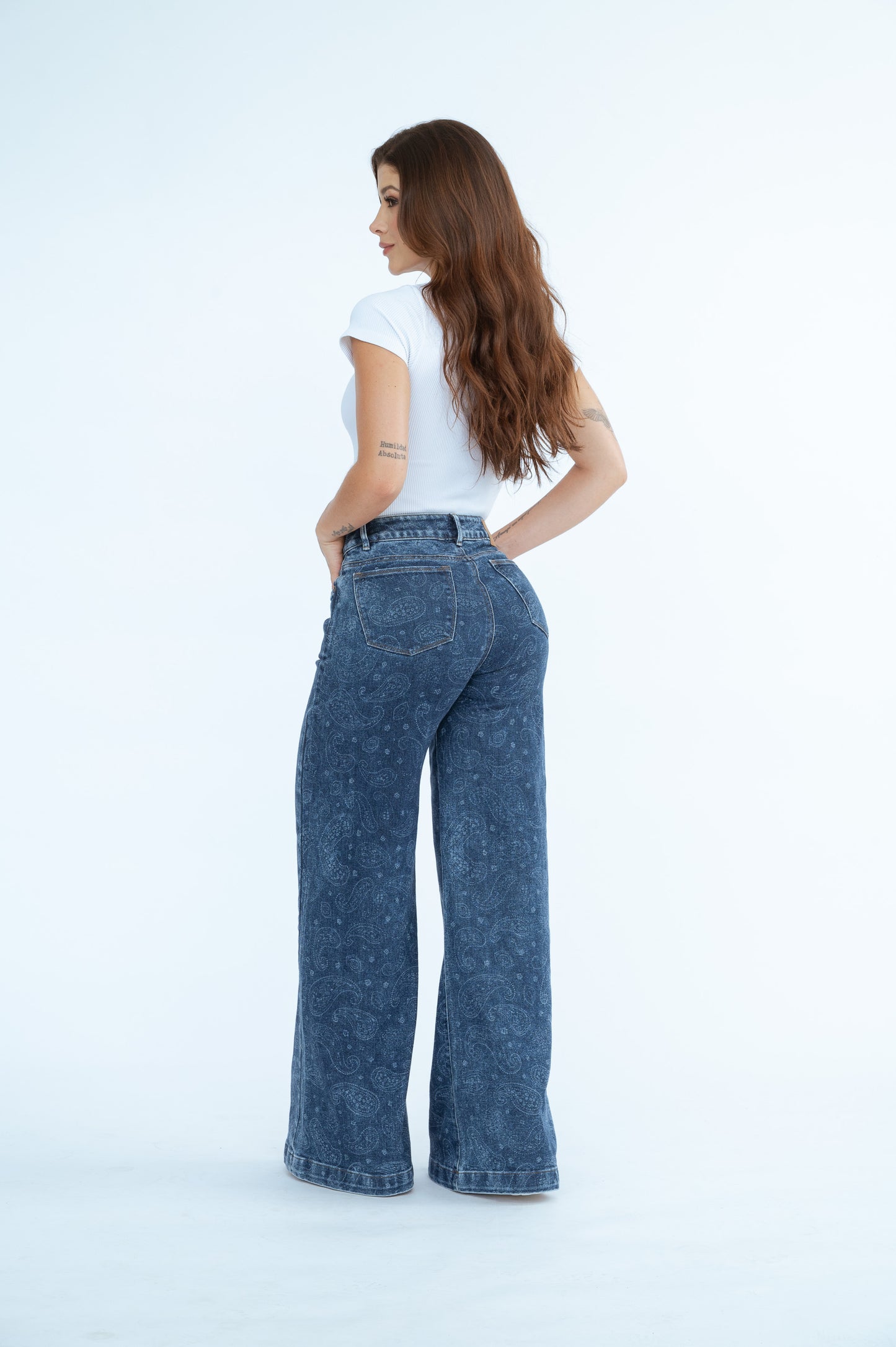 Jeans palazzo REF. 2069 - Azul