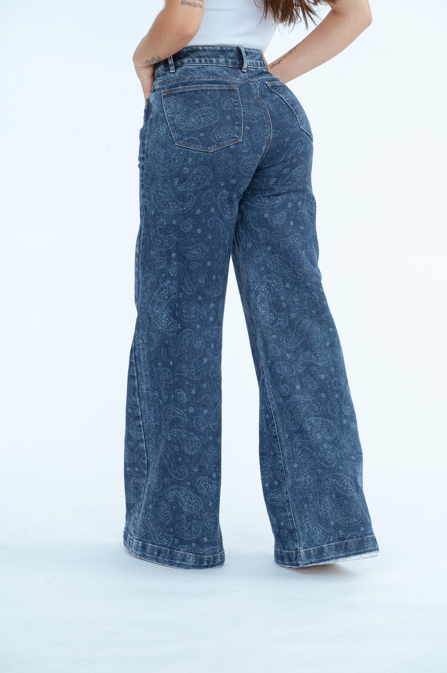 Jeans palazzo REF. 2069 - Azul