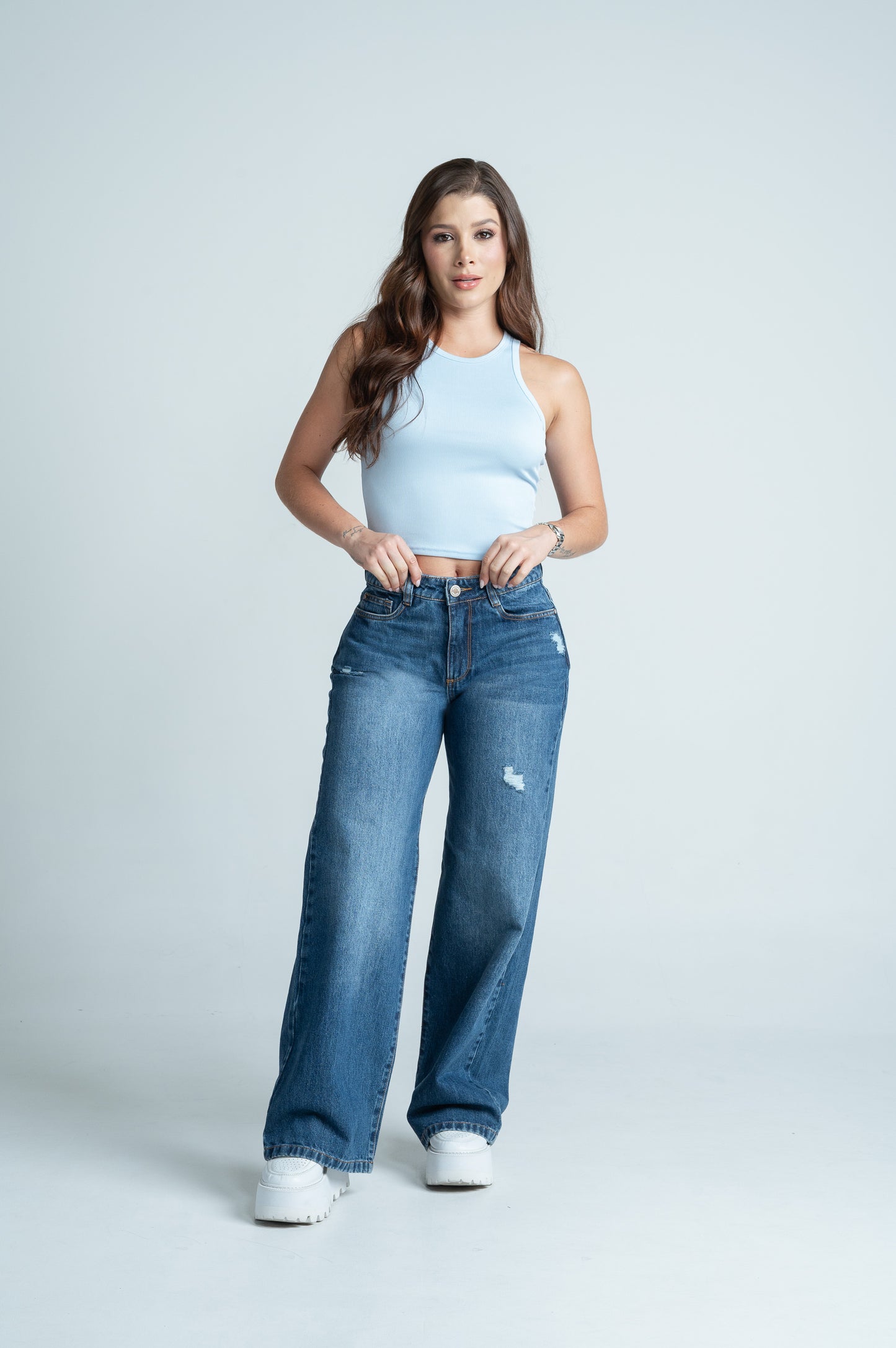 Wide Leg Jeans 2093
