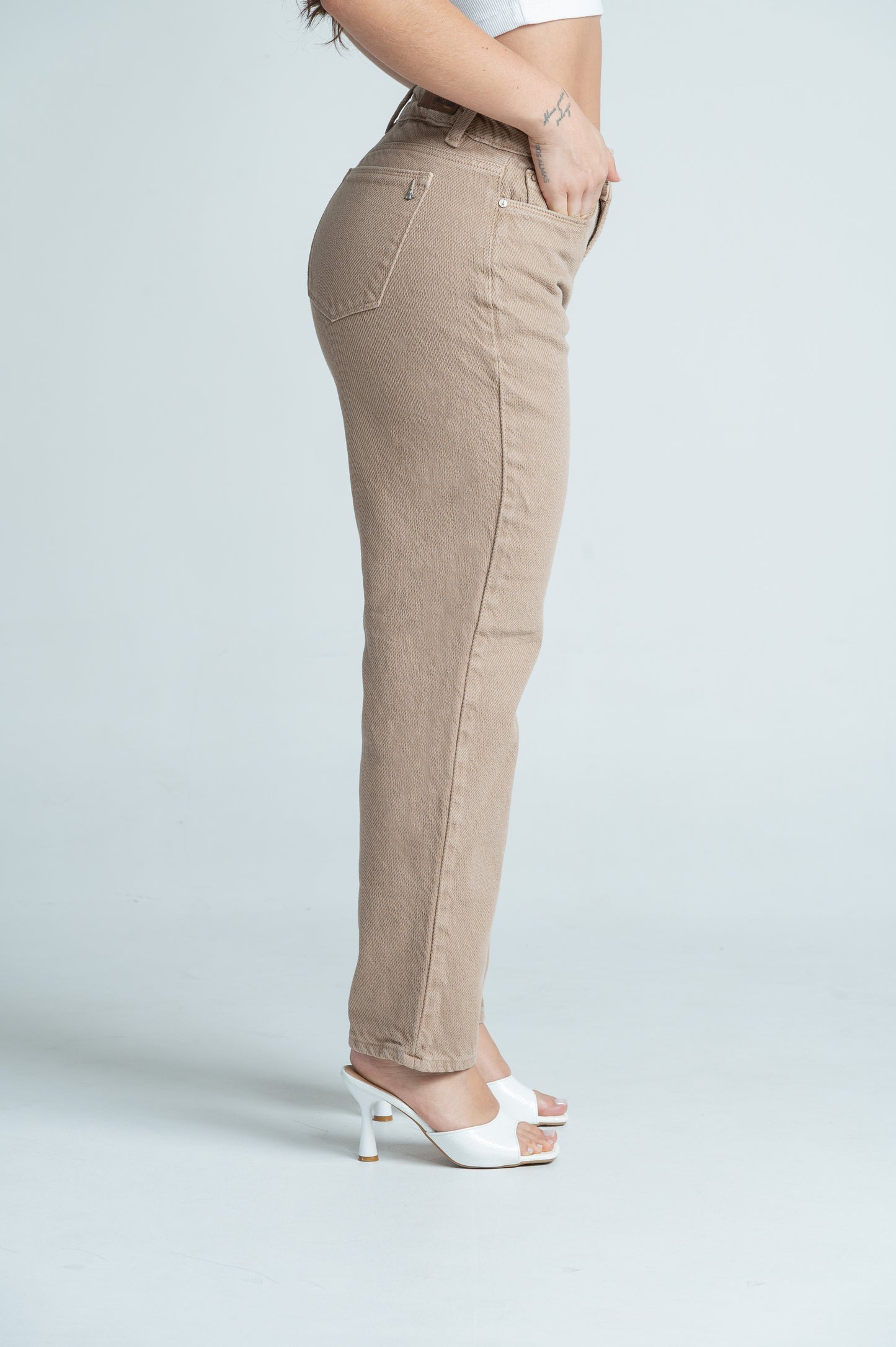 Mom Fit Camel 3005