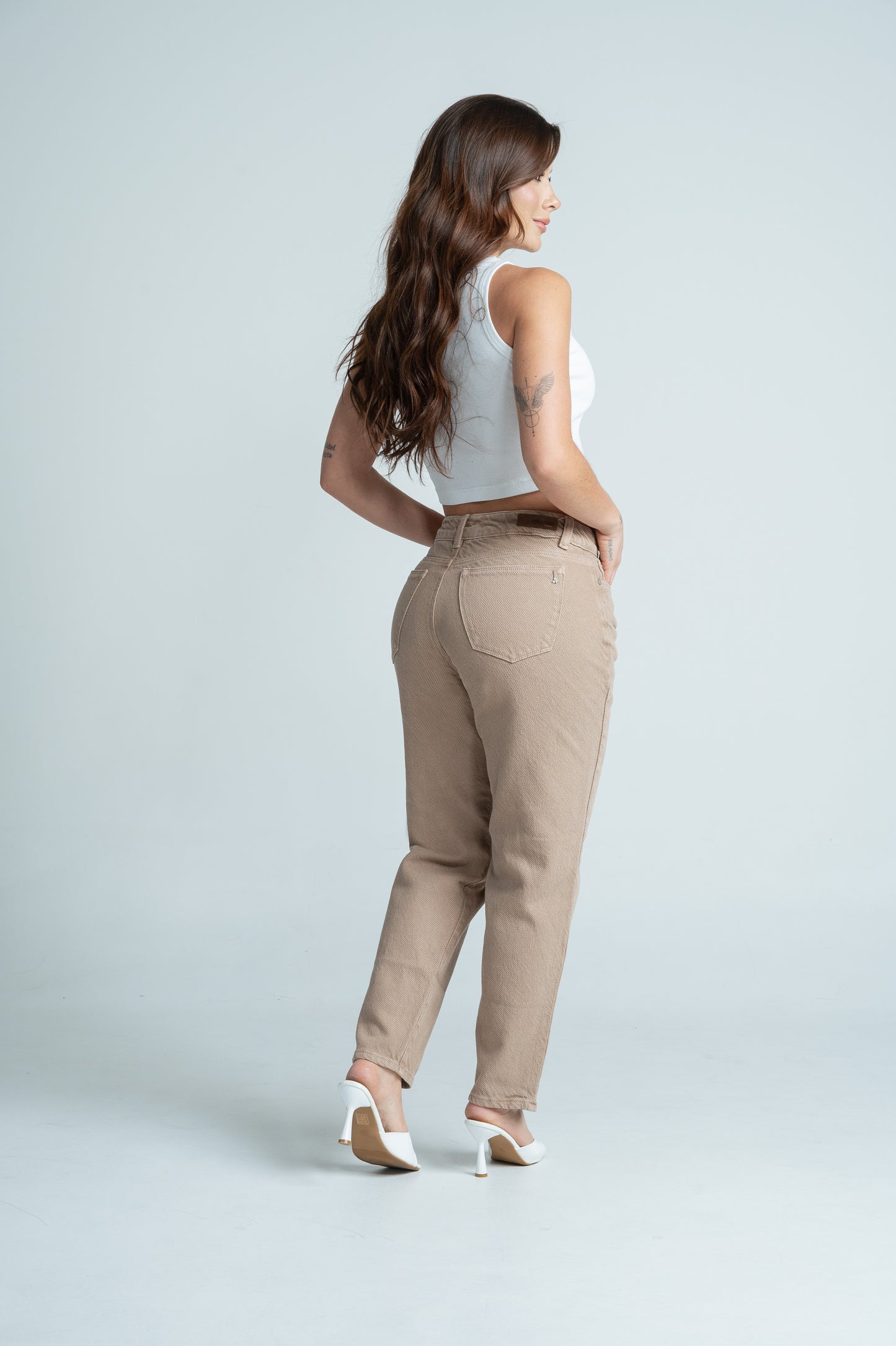Mom Fit Camel 3005