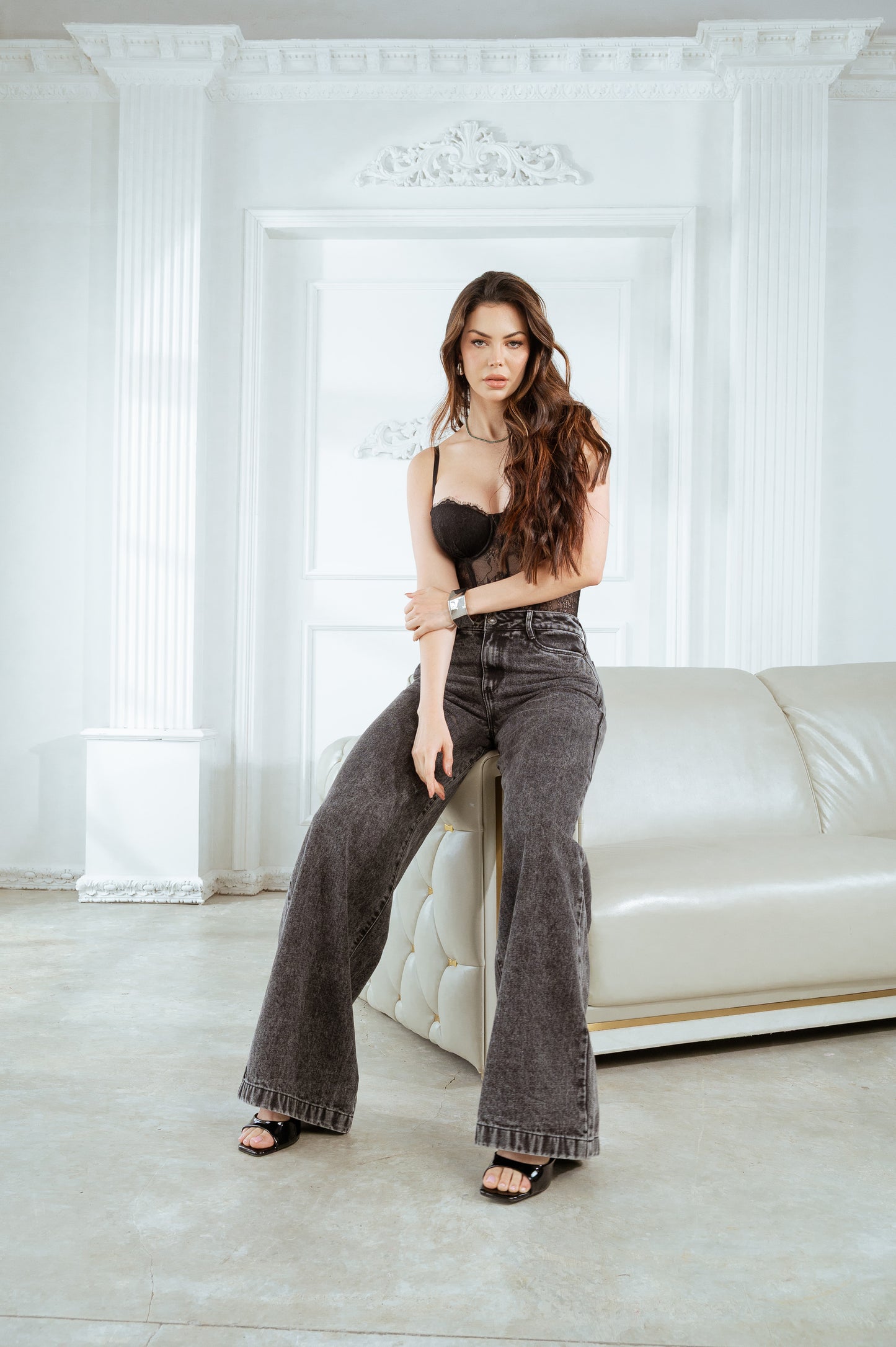 Jeans palazzo REF. 1924