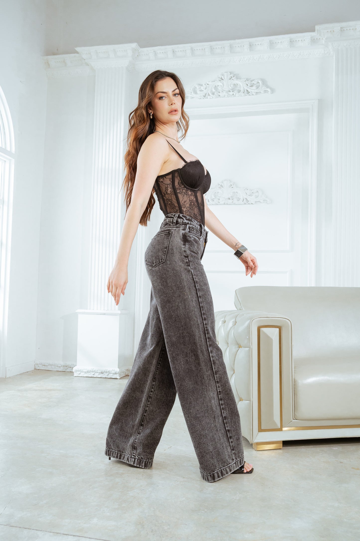 Jeans palazzo REF. 1924