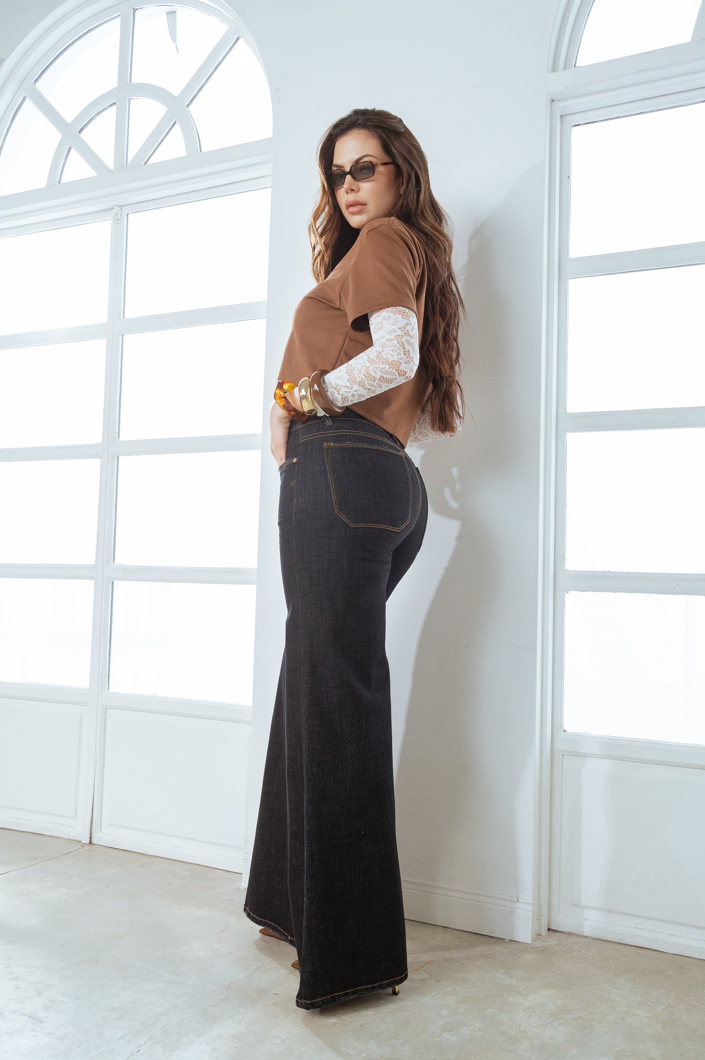 Jeans palazzo REF. 1918