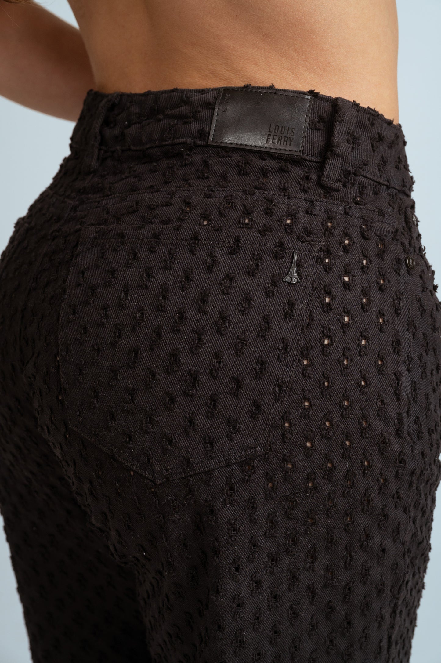 Mom jeans negro REF.2005