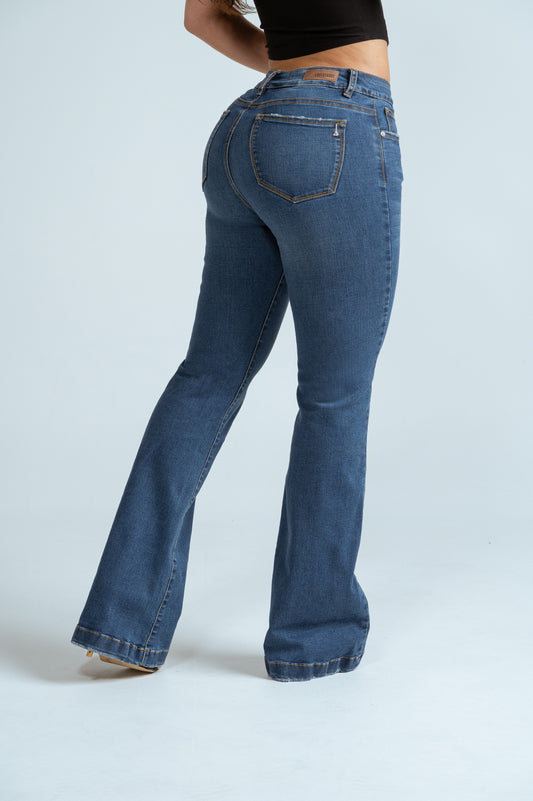 Jeans bota campana  REF. 1978