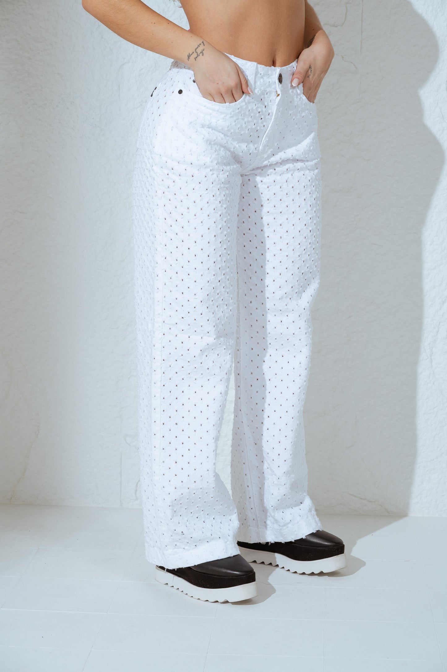 Mom flare blanco REF 2005