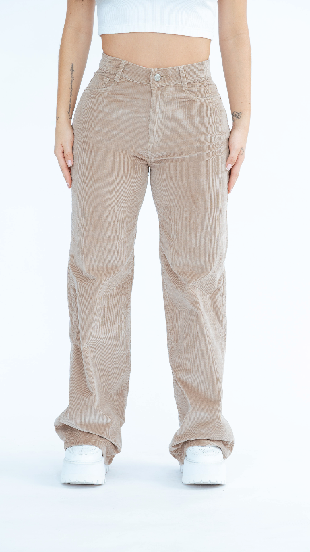MOM JEANS CAFE CLARO REF. 2051