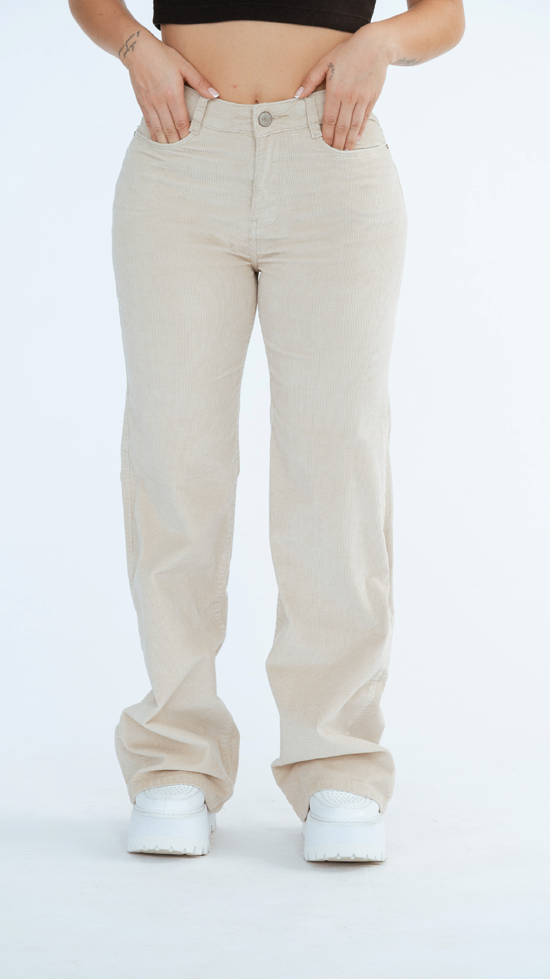 MOM JEANS BEIGE REF. 2051