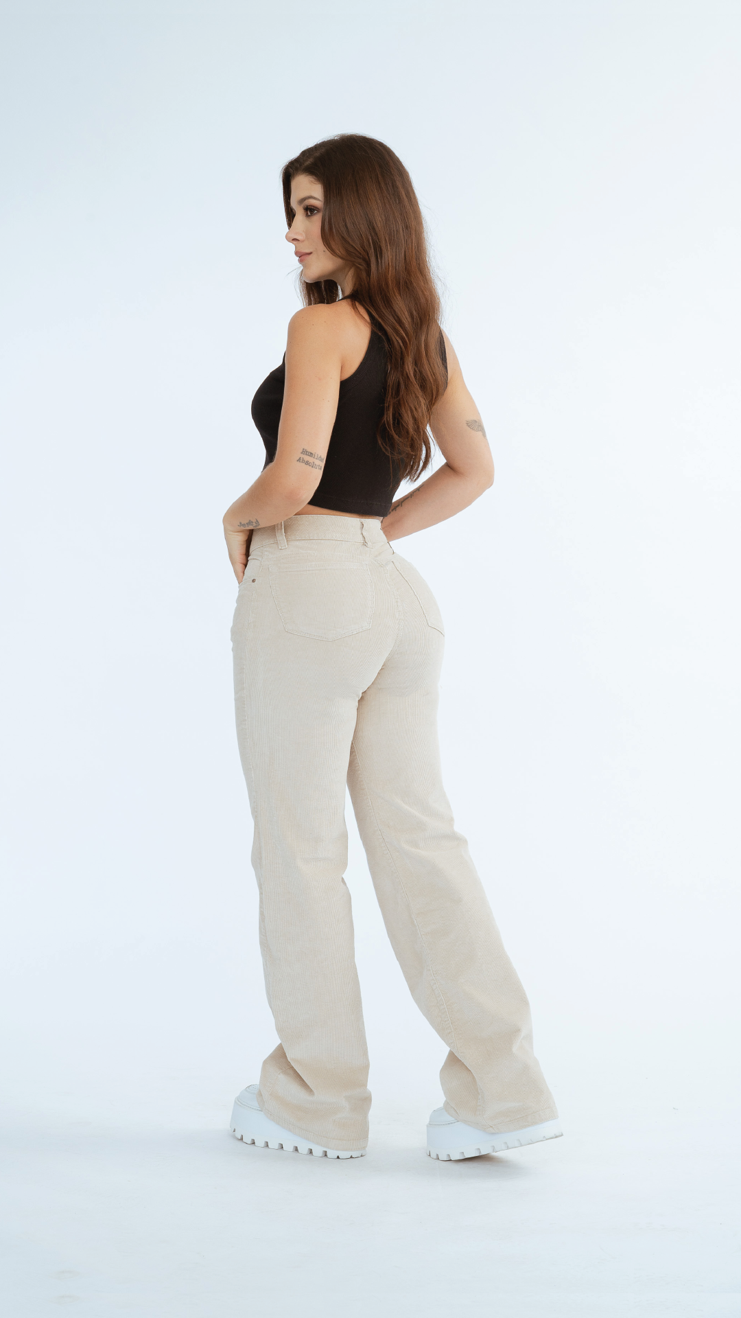 MOM JEANS BEIGE REF. 2051
